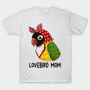 Lovebird Mama Love: A Heartwarming Design for Bird Moms T-Shirt